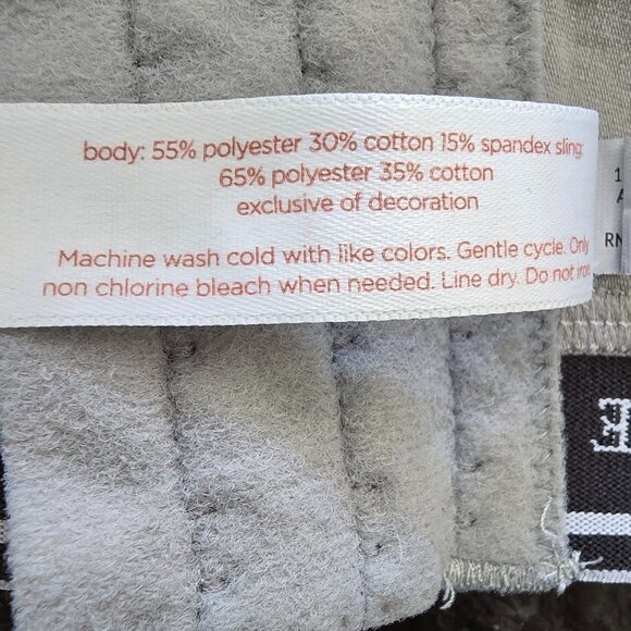 Cacique Unlined Full Coverage No-Wire Bra – Size 40D (Gray with White Floral Pri - Picture 8 of 8